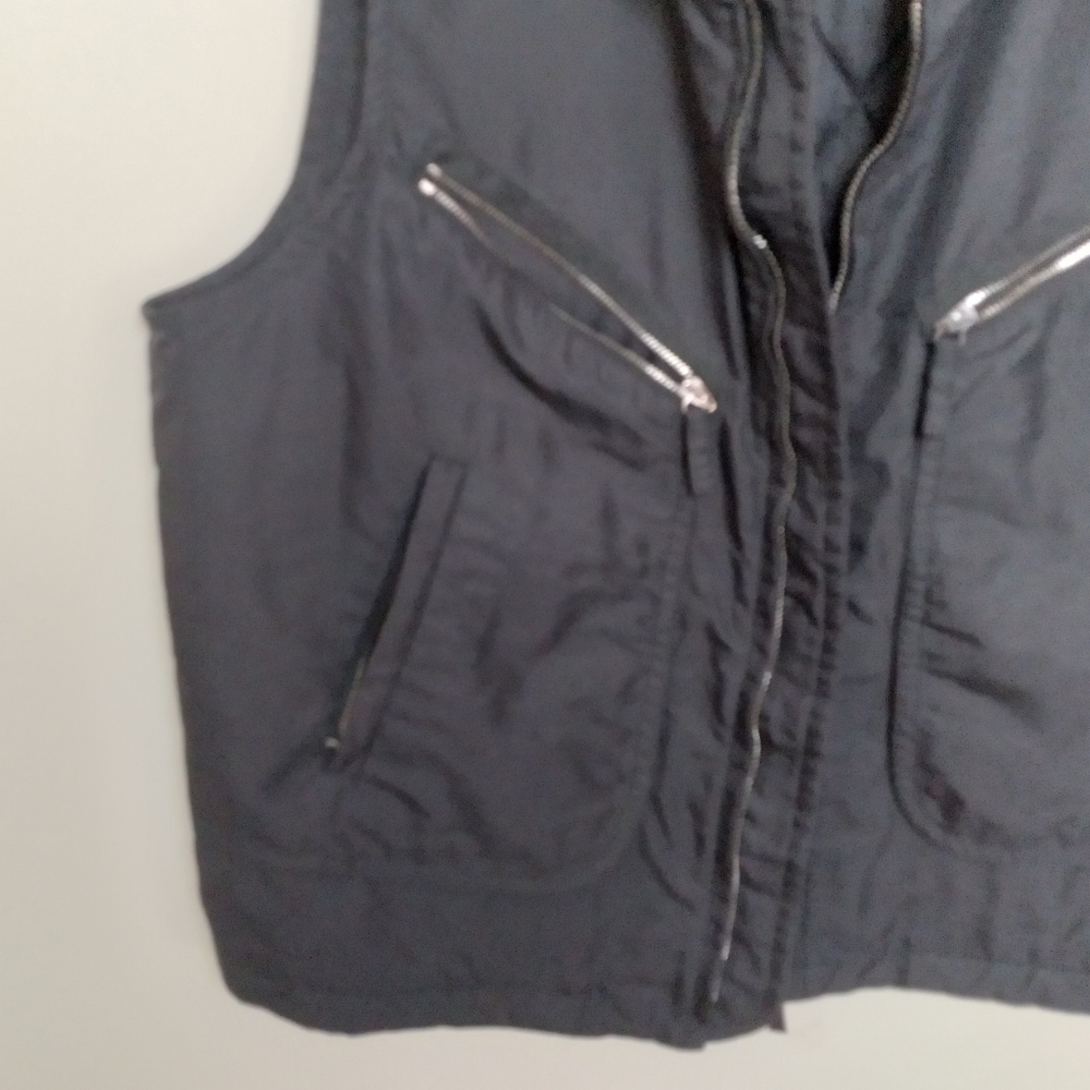 Allegri Black Neutral Women's Puffer Vest Size Large - Picture 6 of 10